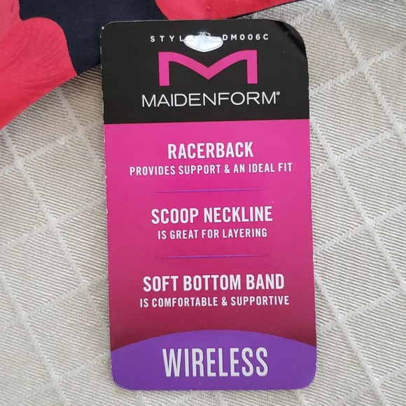 Maidenform Womens Sports Bra - Medium - Picture 3 of 8